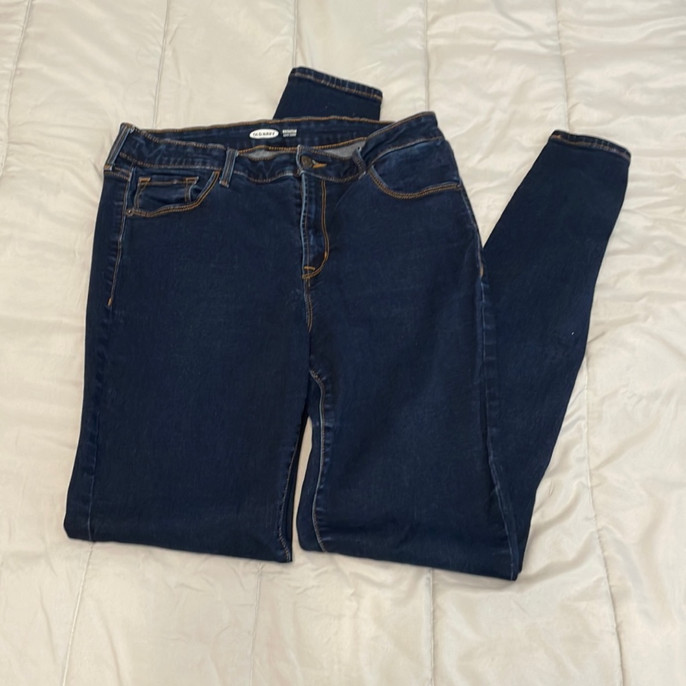 Old Navy Rockstar Super Skinny Jeans- Size 12 Long